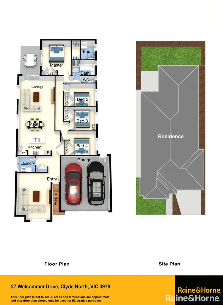 Floorplan of Homely house listing, 27 Welsummer Drive, Clyde North VIC 3978