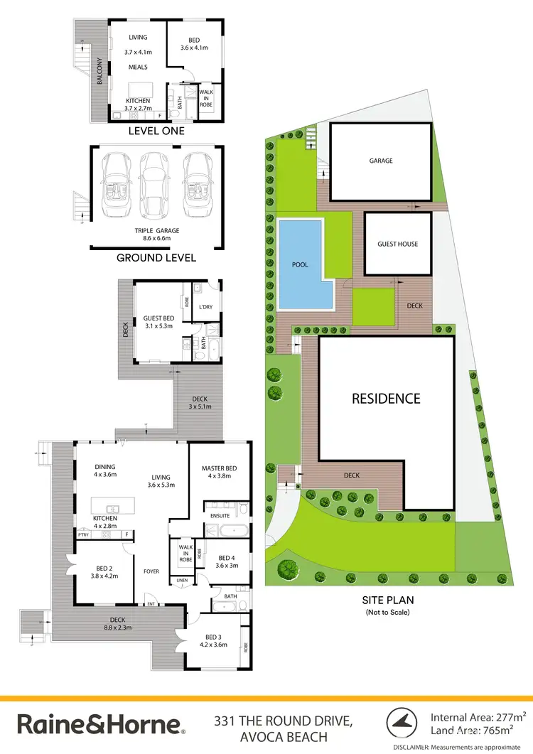 Floorplan of Homely house listing, 331 The Round Drive, Avoca Beach NSW 2251