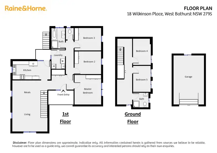 Floorplan of Homely house listing, 18 Wilkinson Place, Windradyne NSW 2795