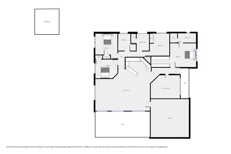 Floorplan of Homely house listing, 4 The Crowsnest, Drummond Cove WA 6532