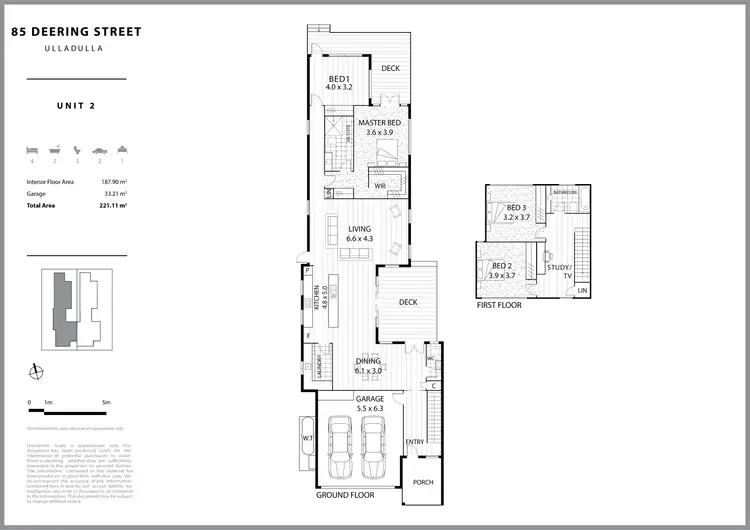 Floorplan of Homely townhouse listing, 85A Deering Street, Ulladulla NSW 2539