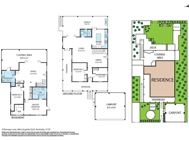 Floorplan of Homely house listing, 4 Ramsay Lane, Morningside QLD 4170