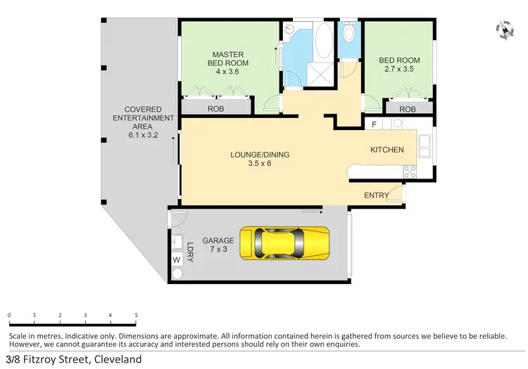 Floorplan of Homely villa listing, 3/8 Fitzroy Street, Cleveland QLD 4163