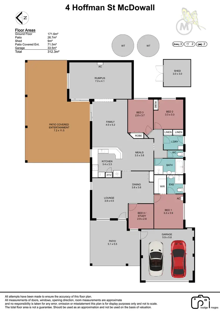 Floorplan of Homely house listing, 4 Hoffman Street, Mcdowall QLD 4053