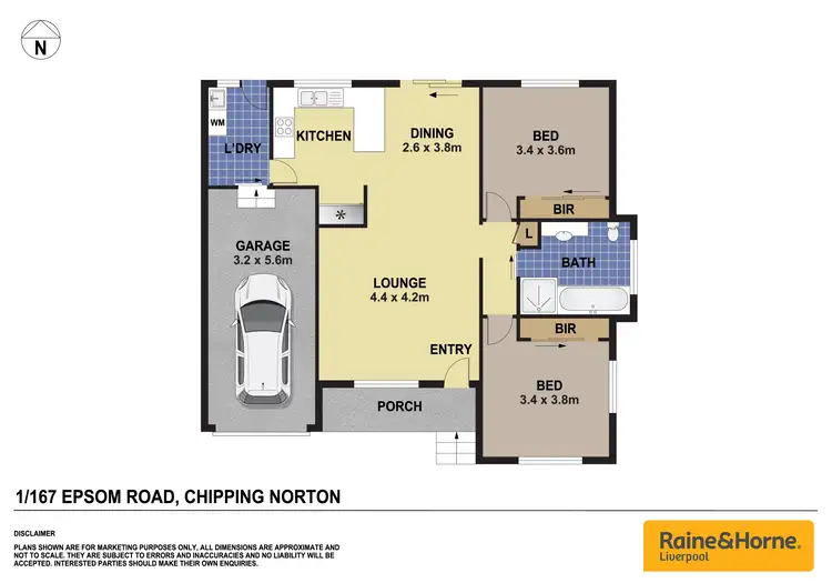 Floorplan of Homely house listing, 1/167 Epsom Road, Chipping Norton NSW 2170