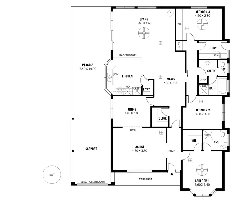 Floorplan of Homely house listing, 7 Prior Street, Willunga SA 5172