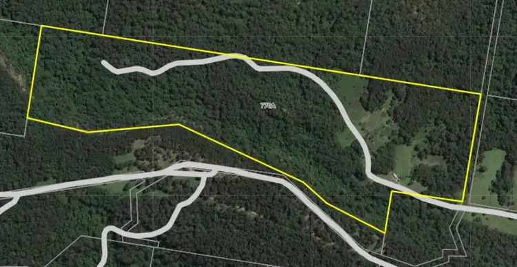 Floorplan of Homely land listing, 770A Mount Scanzi Road, Kangaroo Valley NSW 2577
