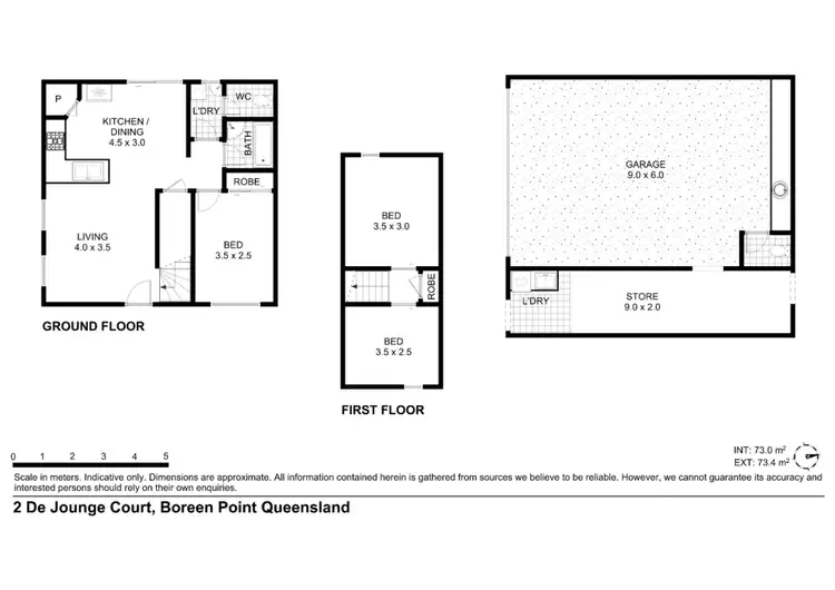 Floorplan of Homely house listing, 2 De Jounge Court, Boreen Point QLD 4565