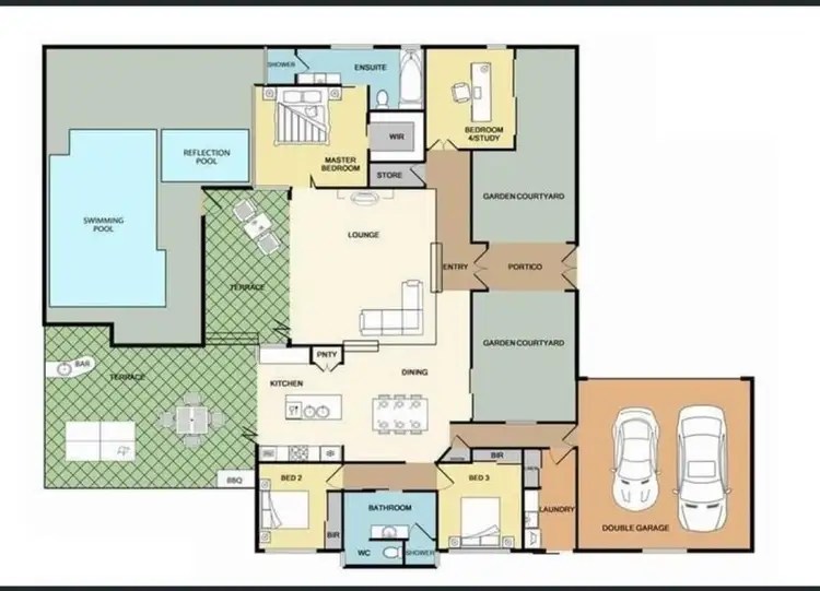 Floorplan of Homely house listing, 12/14-32 Barrier St; (SANDS ESTATE), Port Douglas QLD 4877