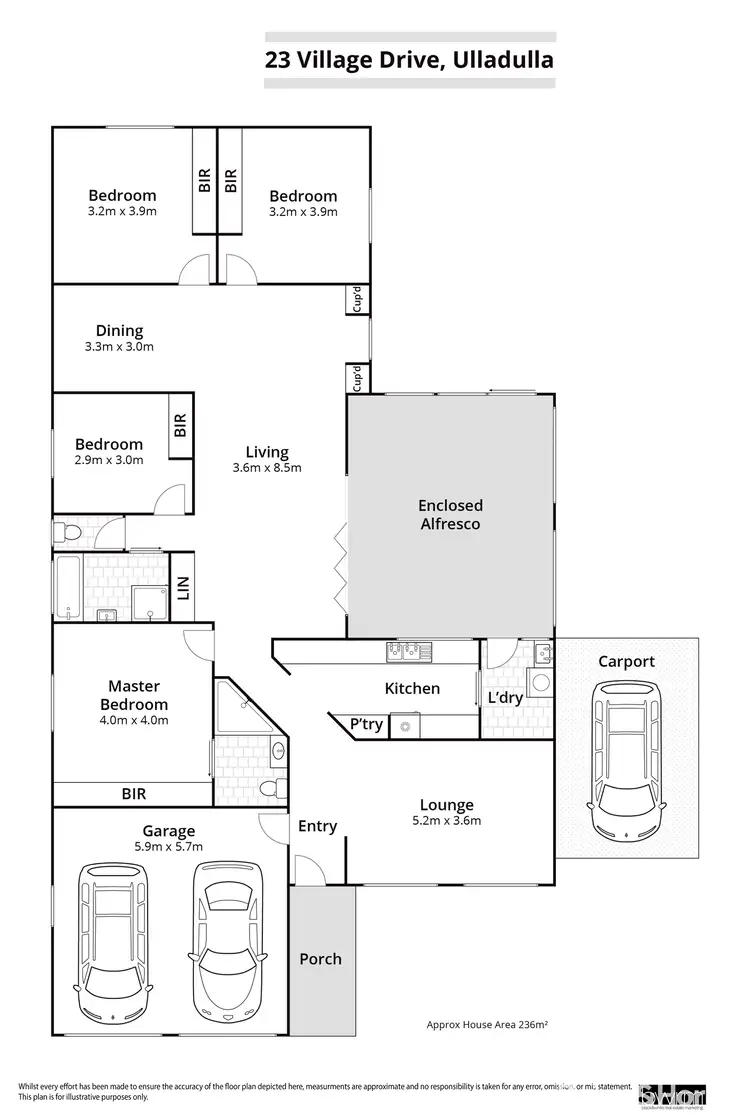 Floorplan of Homely house listing, 23 Village Drive, Ulladulla NSW 2539