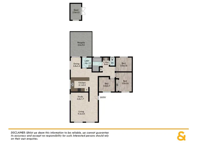 Floorplan of Homely house listing, 241 Swallow Drive, Erskine Park NSW 2759