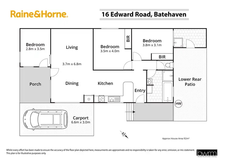 Floorplan of Homely house listing, 16 Edward Road, Batehaven NSW 2536