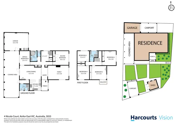 Floorplan of Homely house listing, 4 Nicola Court, Keilor East VIC 3033