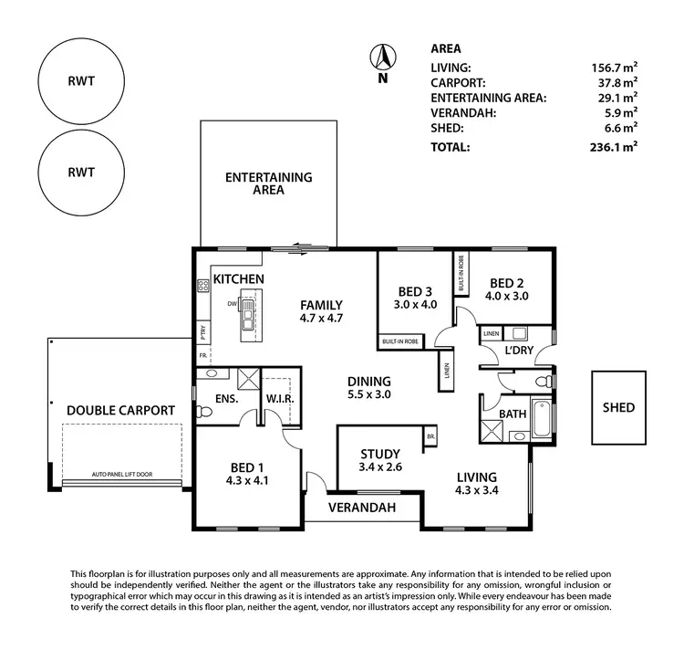 Floorplan of Homely house listing, 79 Aurora Circuit, Meadows SA 5201