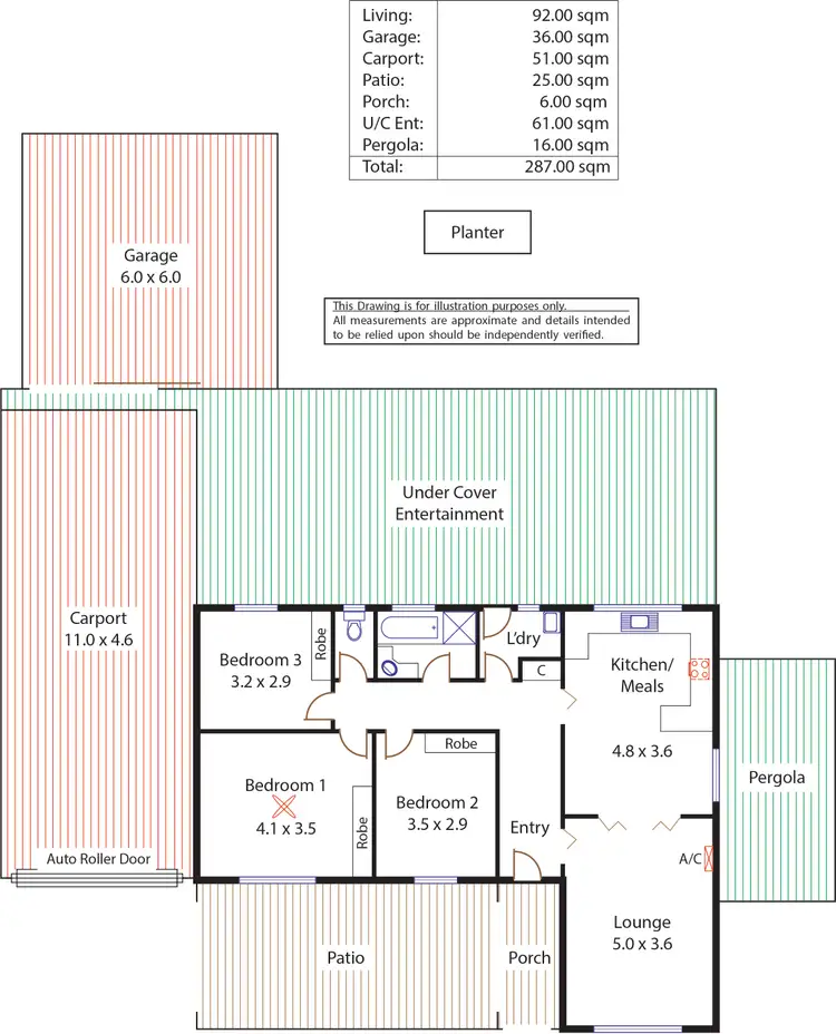 Floorplan of Homely house listing, 100 Winzor Street, Salisbury SA 5108