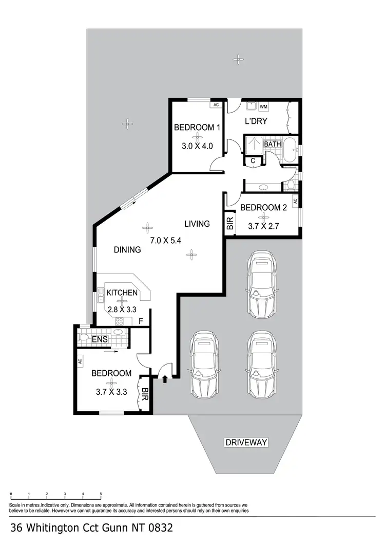 Floorplan of Homely house listing, 36 Whitington Circuit, Gunn NT 832