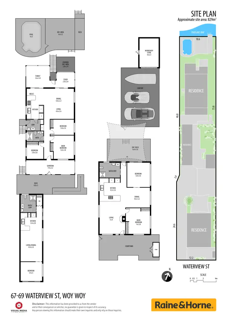 Floorplan of Homely house listing, 67-69 Waterview Street, Woy Woy NSW 2256
