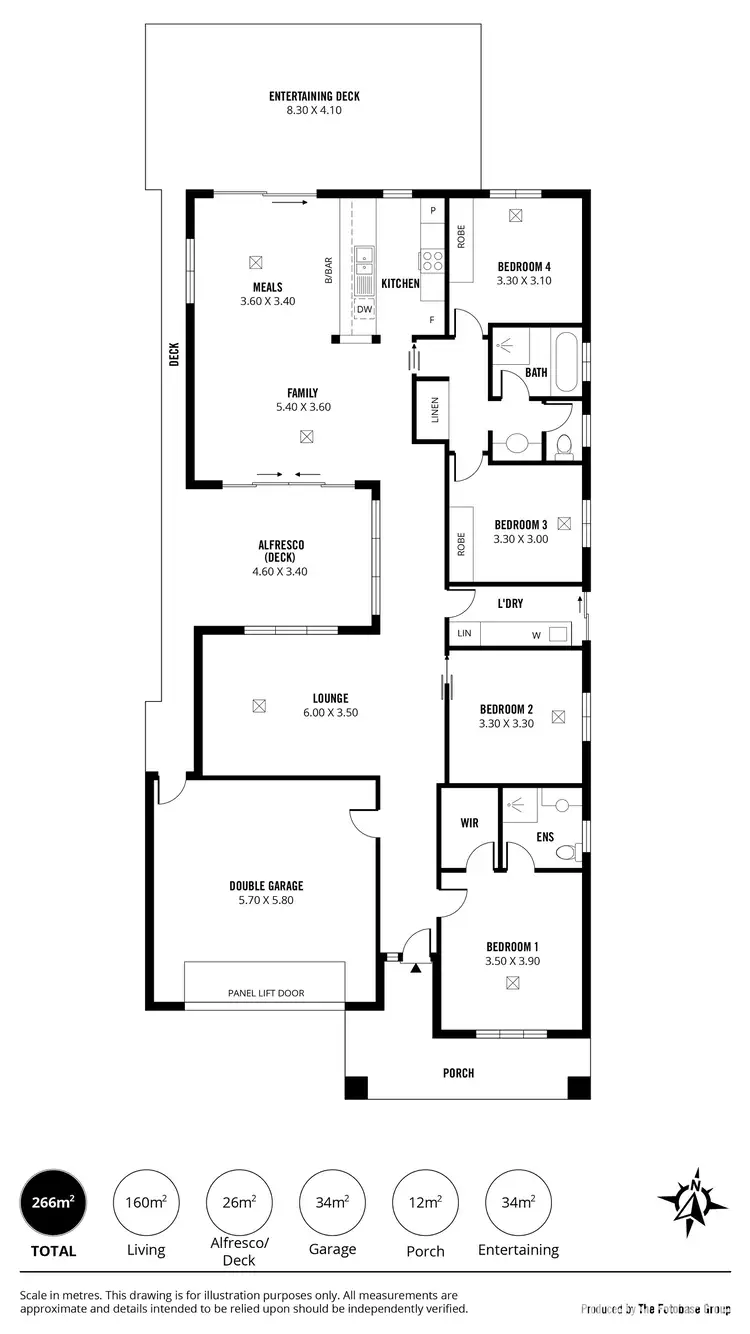 Floorplan of Homely house listing, 28 Adel Circuit, Huntfield Heights SA 5163