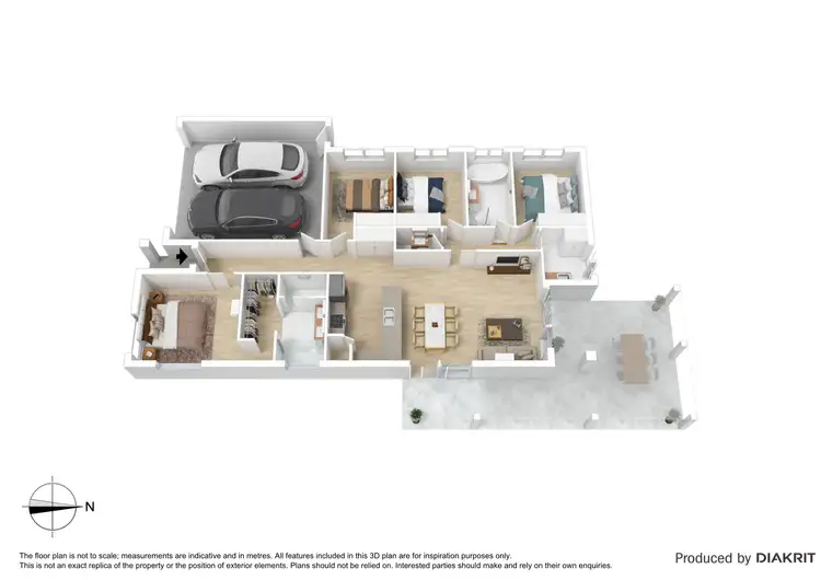 Floorplan of Homely house listing, 10 Alexandro Grove, Hastings VIC 3915