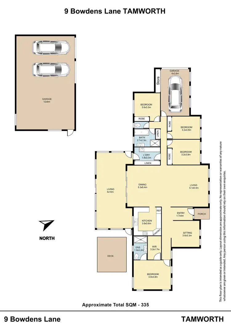 Floorplan of Homely house listing, 9 Bowdens Lane, Tamworth NSW 2340