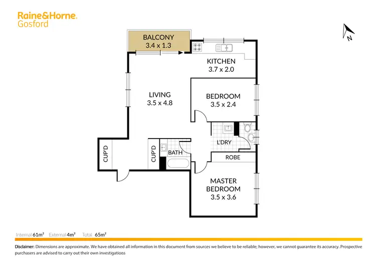 Floorplan of Homely block of units listing, 27 Donnison Street West, West Gosford NSW 2250