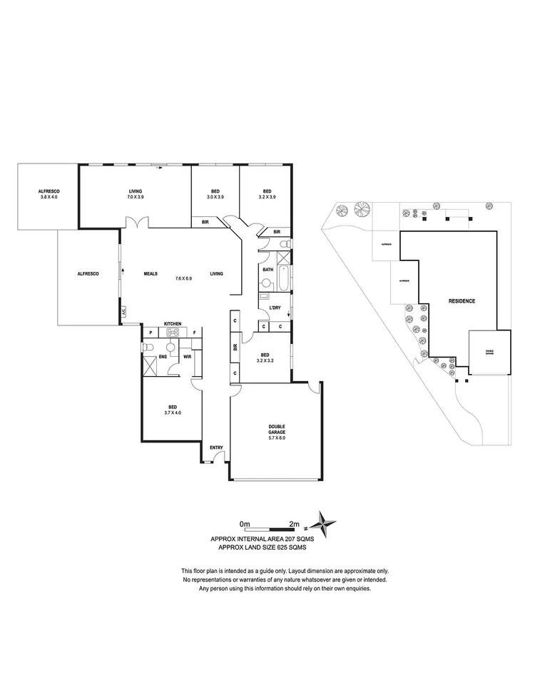 Floorplan of Homely house listing, 1 Killara Court, Sandhurst VIC 3977