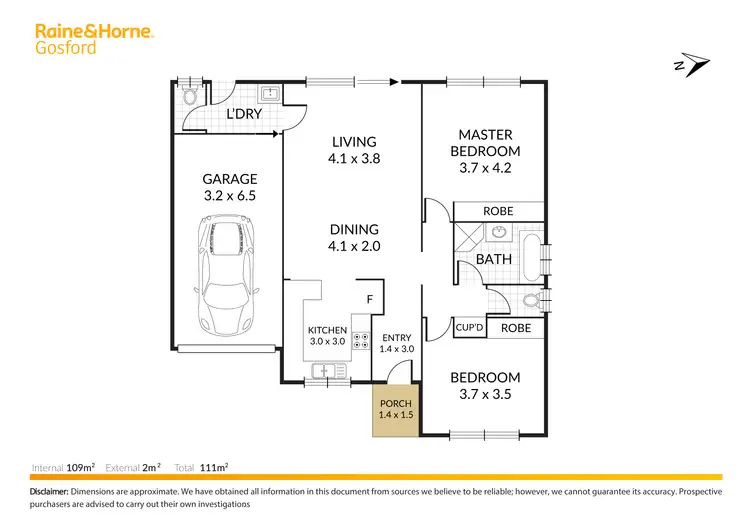 Floorplan of Homely villa listing, 4/33 Newling Street, Lisarow NSW 2250