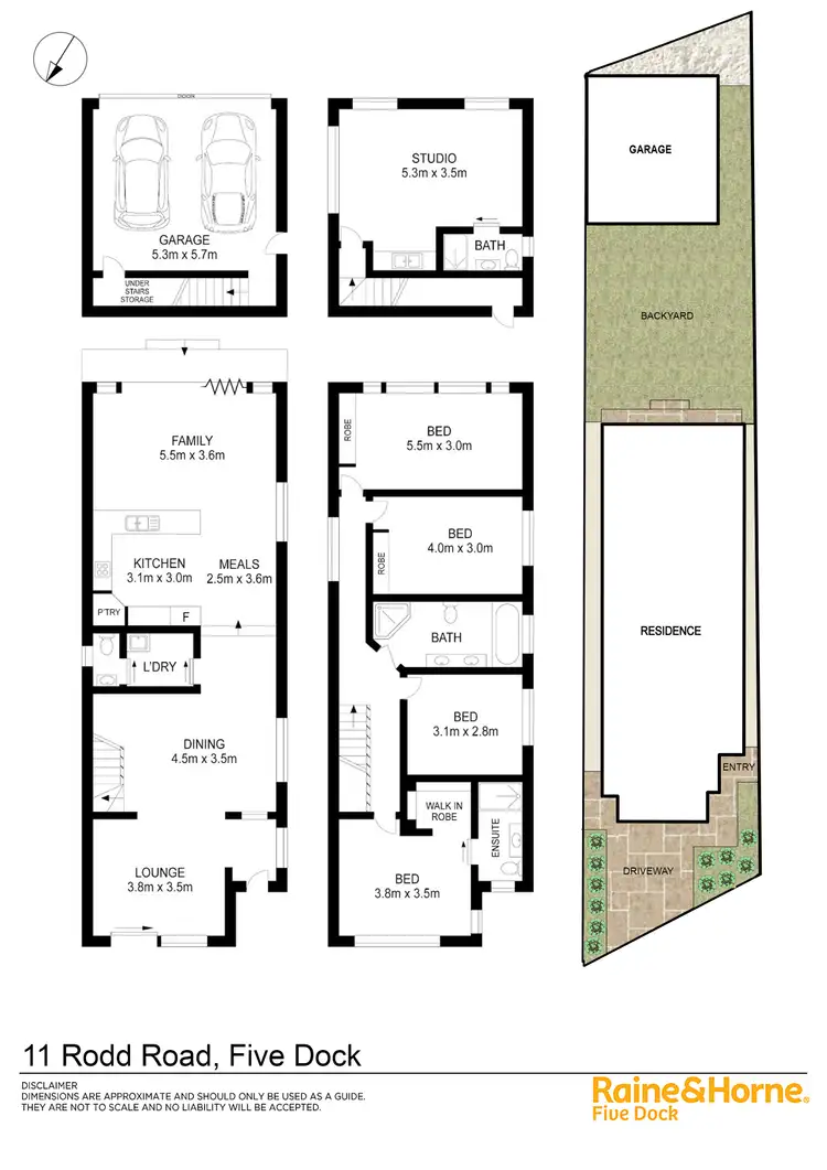 Floorplan of Homely house listing, 11 Rodd road, Five Dock NSW 2046