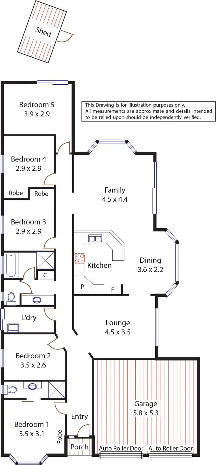 Floorplan of Homely house listing, 20 Grovely Avenue, Salisbury North SA 5108
