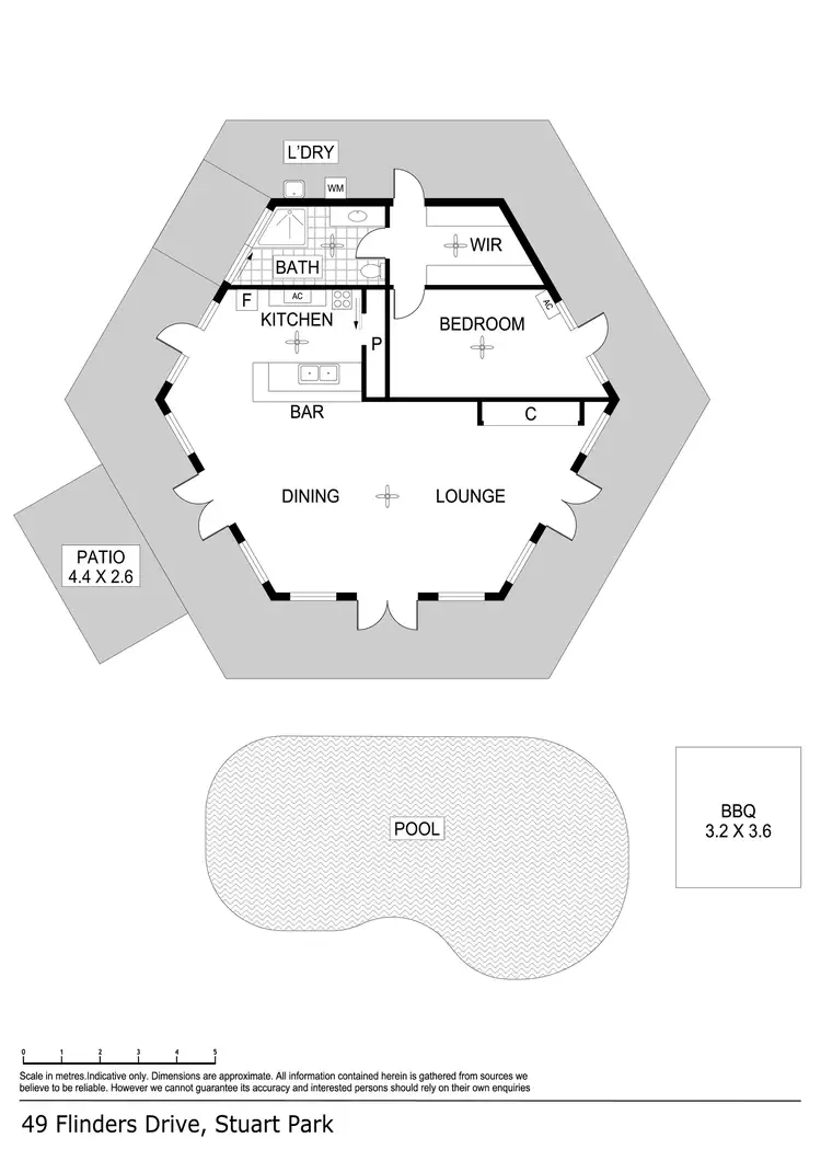 Floorplan of Homely house listing, 49 Flinders Drive, Stuart Park NT 820