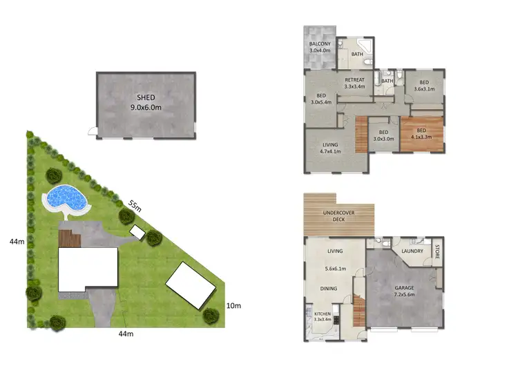 Floorplan of Homely house listing, 96 Mallee Drive, Tanah Merah QLD 4128