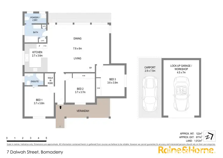 Floorplan of Homely house listing, 7 Dalwah Street, Bomaderry NSW 2541