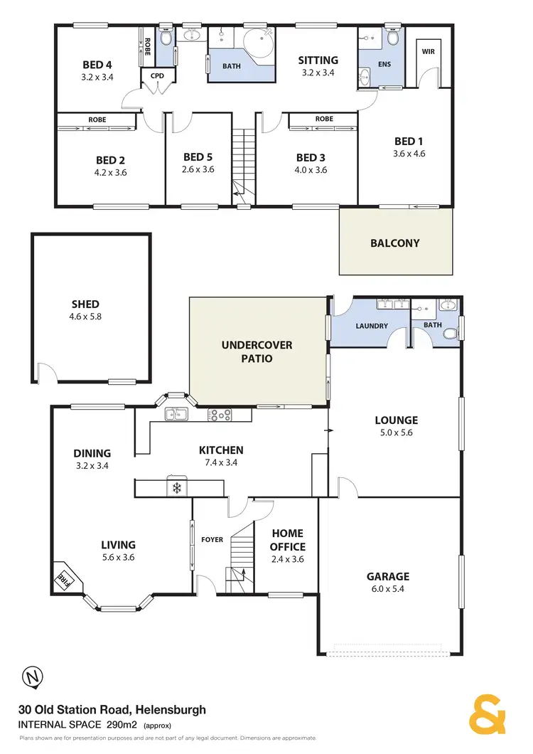 Floorplan of Homely house listing, 30 Old Station Road, Helensburgh NSW 2508