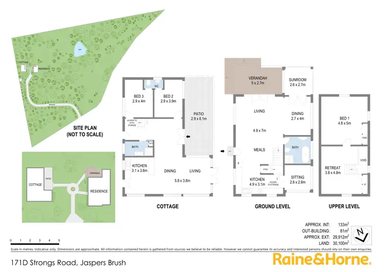 Floorplan of Homely rural property listing, 171D Strongs Road, Jaspers Brush NSW 2535