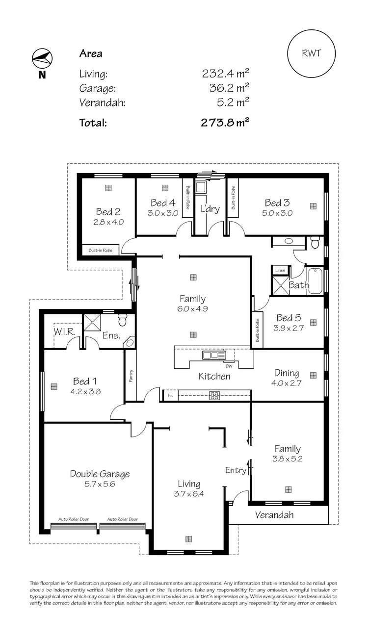 Floorplan of Homely house listing, 19 Barker Road, Mount Barker SA 5251