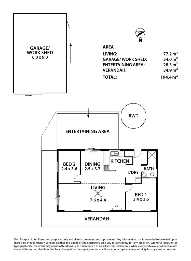 Floorplan of Homely house listing, 115 Island View Drive, Clayton Bay SA 5256