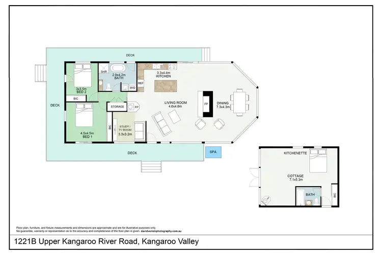 Floorplan of Homely rural property listing, 1221B Upper Kangaroo River Road, Kangaroo Valley NSW 2577