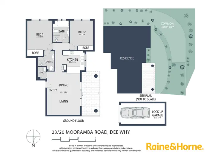 Floorplan of Homely apartment listing, 23/20 Mooramba Road, Dee Why NSW 2099