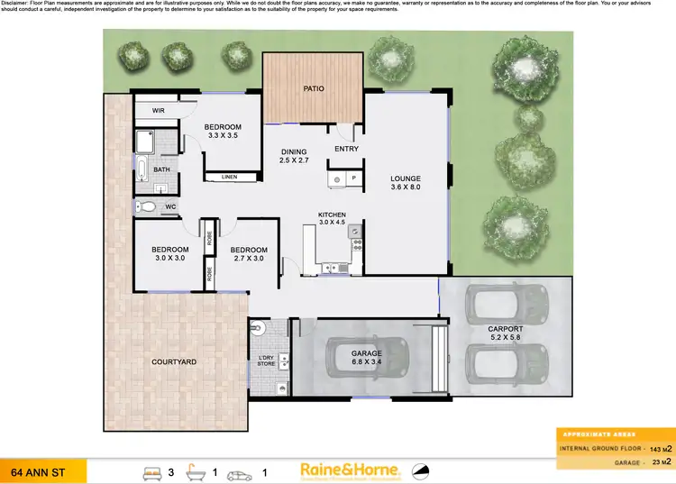 Floorplan of Homely house listing, 64 Ann Street, Mullumbimby NSW 2482