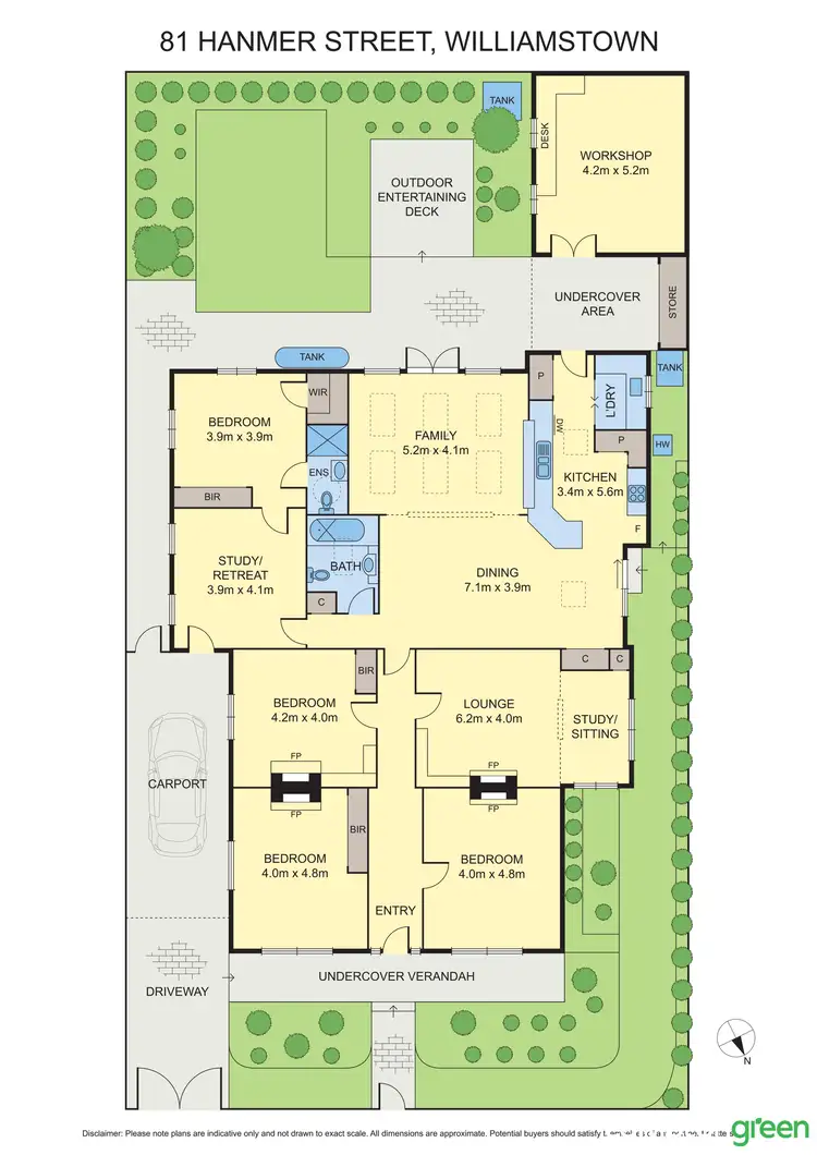 Floorplan of Homely house listing, 81 Hanmer Street, Williamstown VIC 3016