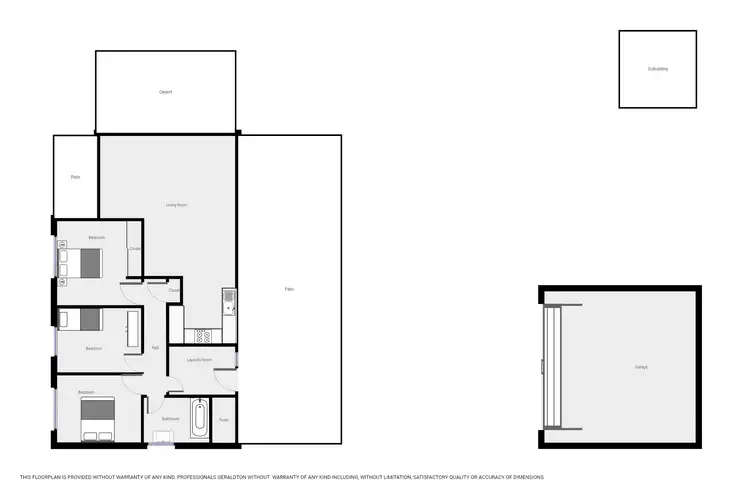 Floorplan of Homely house listing, 17 Sullivan Court, Spalding WA 6530