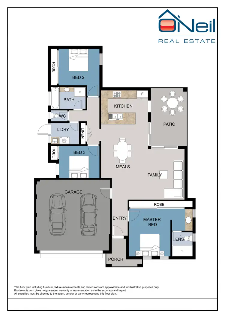 Floorplan of Homely villa listing, 14 Vigneta Place, Kelmscott WA 6111