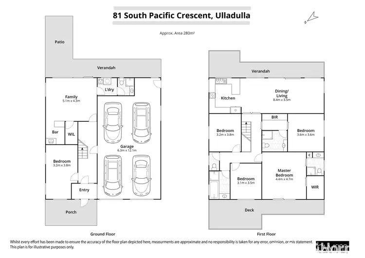 Floorplan of Homely house listing, 81 South Pacific Crescent, Ulladulla NSW 2539