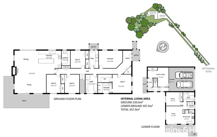 Floorplan of Homely house listing, 24B Mittagong Road, Bowral NSW 2576