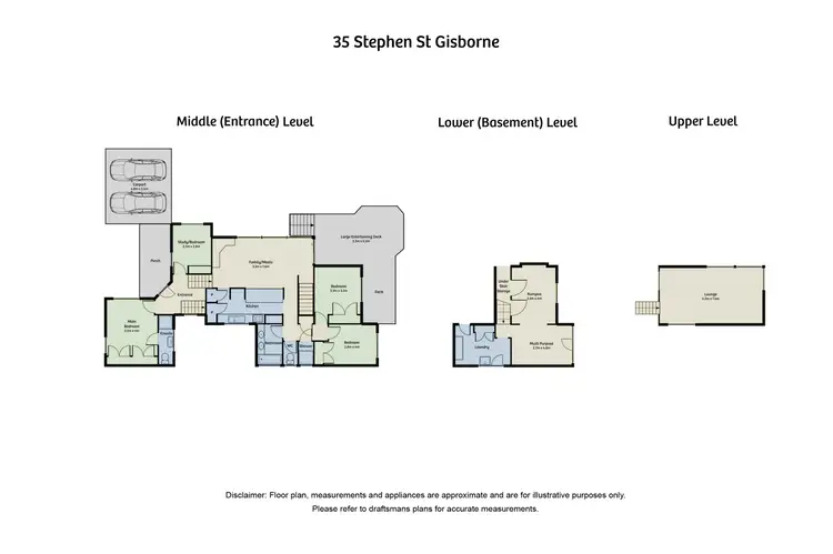 Floorplan of Homely house listing, 35 Stephen Street, Gisborne VIC 3437