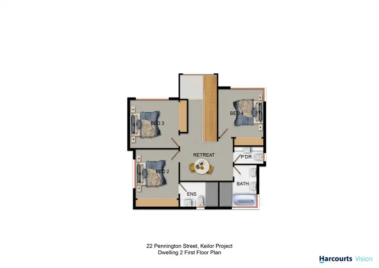 Floorplan of Homely house listing, 1c Groves Street, Keilor East VIC 3033
