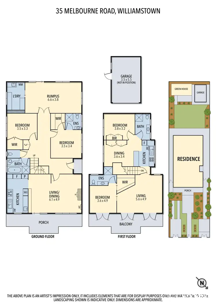 Floorplan of Homely house listing, 35 Melbourne Road, Williamstown VIC 3016