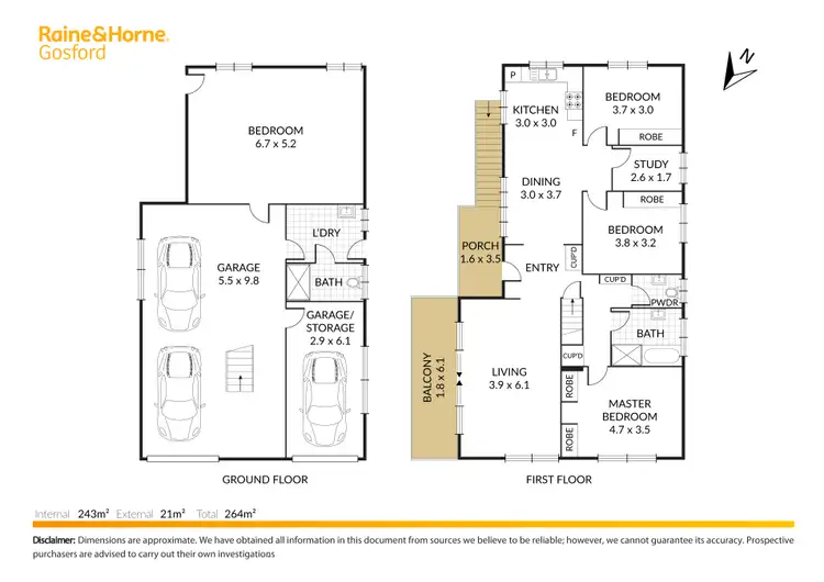 Floorplan of Homely house listing, 15 Enid Crescent, East Gosford NSW 2250