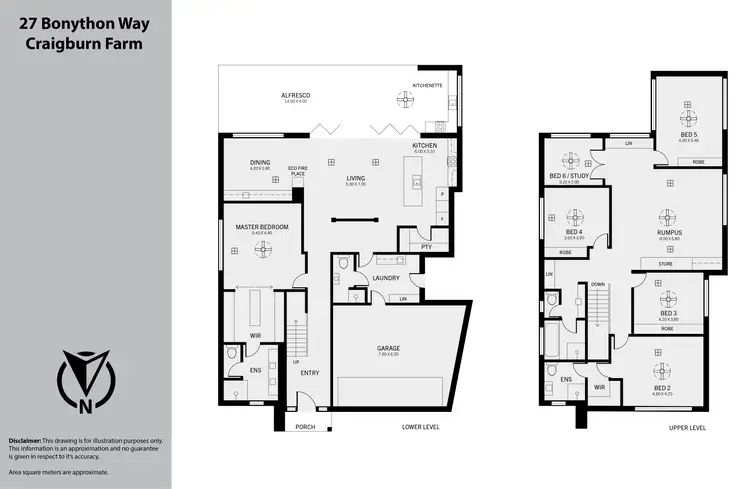 Floorplan of Homely house listing, 27 Bonython Way, Craigburn Farm SA 5051