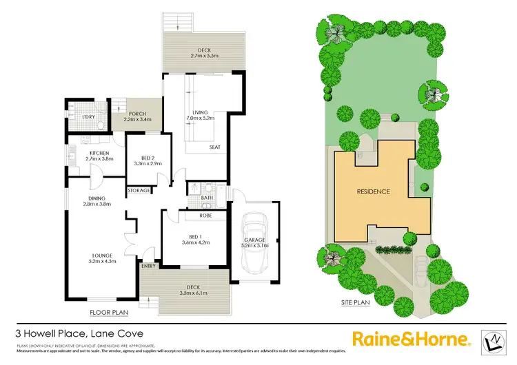 Floorplan of Homely house listing, 3 Howell Place, Lane Cove NSW 2066